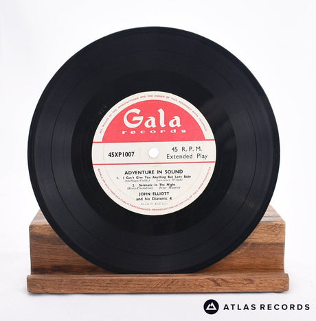 John Elliott And His Diatonic Four - Adventure In Sound - 7" EP Vinyl Record - VG+/VG