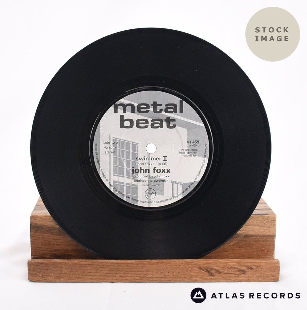John Foxx Dancing Like A Gun 1985 Vinyl Record - Record B Side