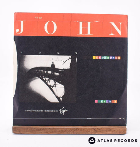 John Foxx - Underpass / Film 1 - 7" Vinyl Record - VG+/EX