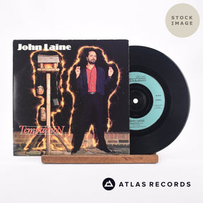 John Laine Temptation 7" Vinyl Record - Sleeve & Record Side-By-Side