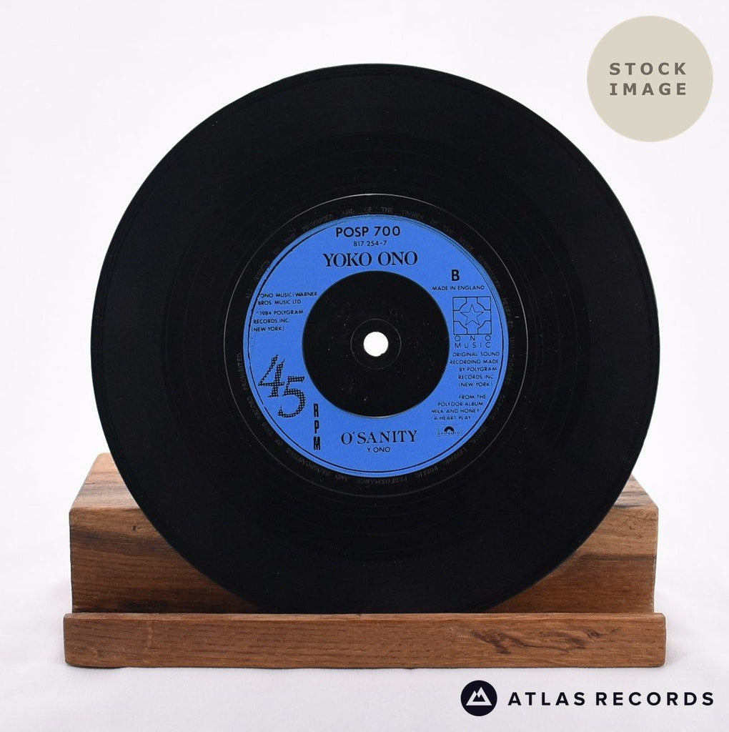 John Lennon Nobody Told Me Vinyl Record - Record B Side