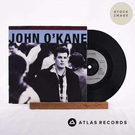 John O'Kane Come On Up 1981 Vinyl Record - Sleeve & Record Side-By-Side