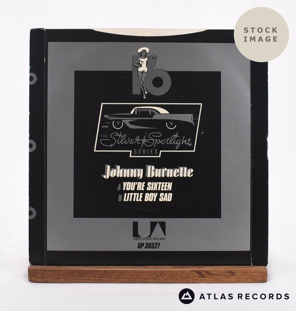 Johnny Burnette You're Sixteen 1980 Vinyl Record - Reverse Of Sleeve