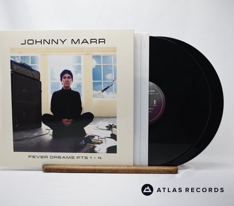 Johnny Marr Fever Dreams Pts 1-4 Double LP Vinyl Record - Front Cover & Record