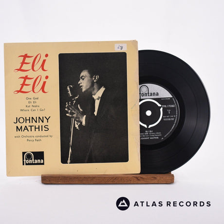 Johnny Mathis Eli Eli 7" Vinyl Record - Front Cover & Record