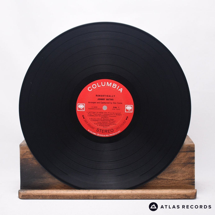Johnny Mathis - Romantically - LP Vinyl Record - EX/VG+