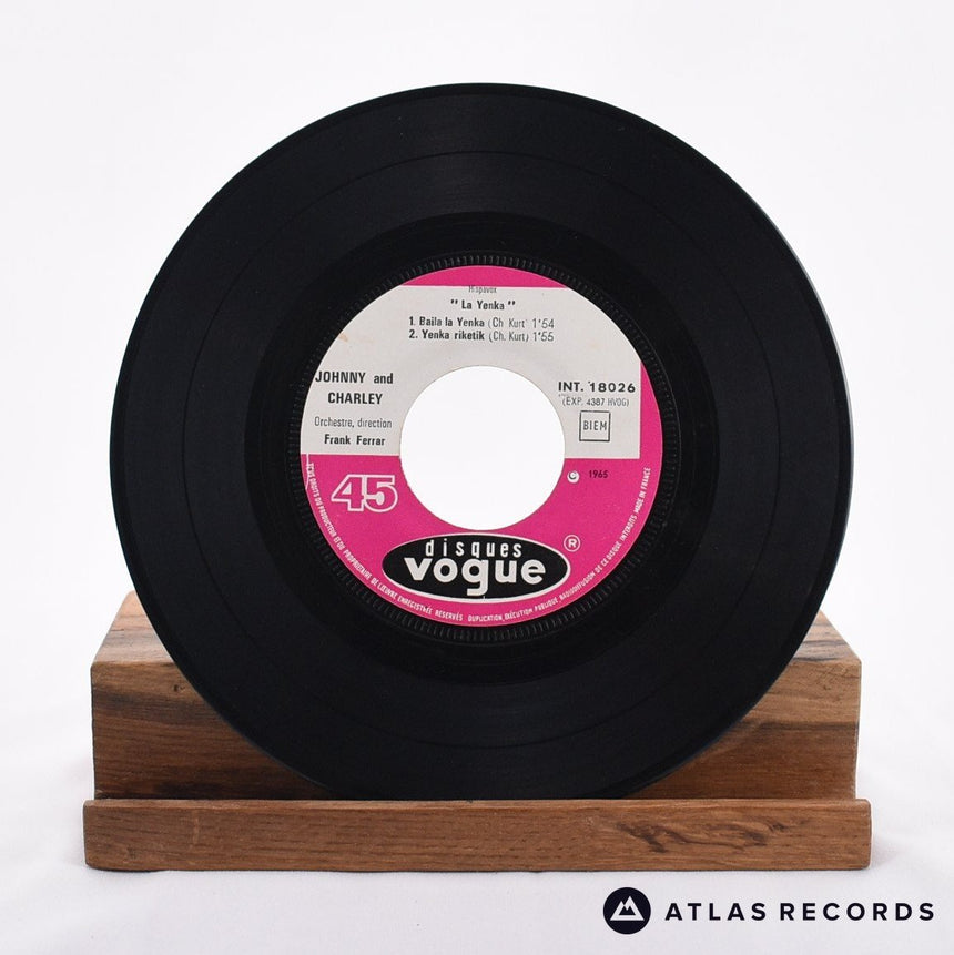 Johnny & Charley - La Yenka - 7" Vinyl Record - EX/VG+