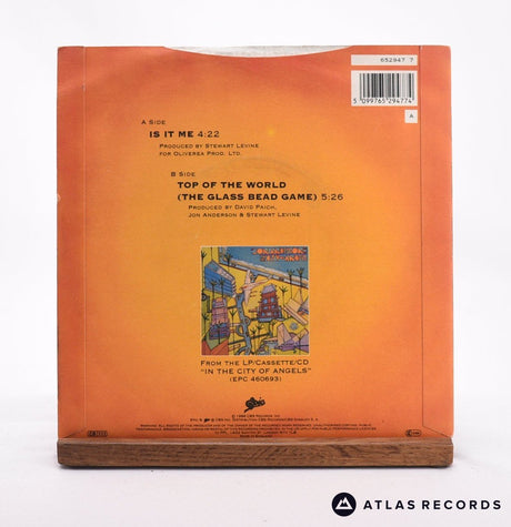 Jon Anderson - Is It Me - 7" Vinyl Record - EX/VG+