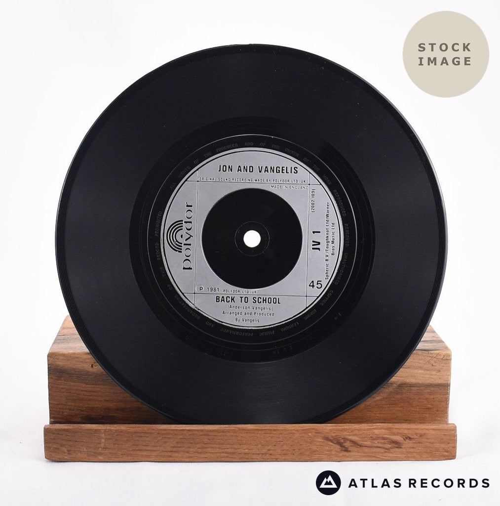 Jon & Vangelis I'll Find My Way Home Vinyl Record - Record B Side
