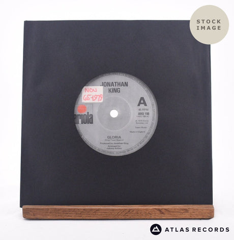 Jonathan King Gloria 2 x 7" Vinyl Record - Reverse Of Sleeve