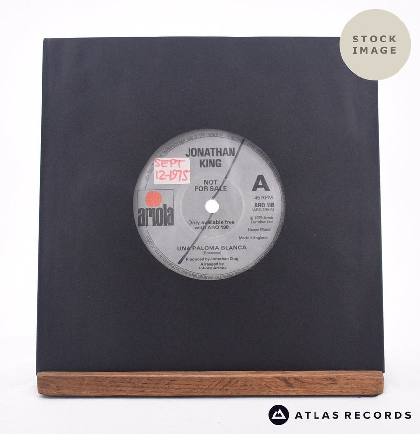 Jonathan King Gloria 2 x 7" Vinyl Record - Record B Side