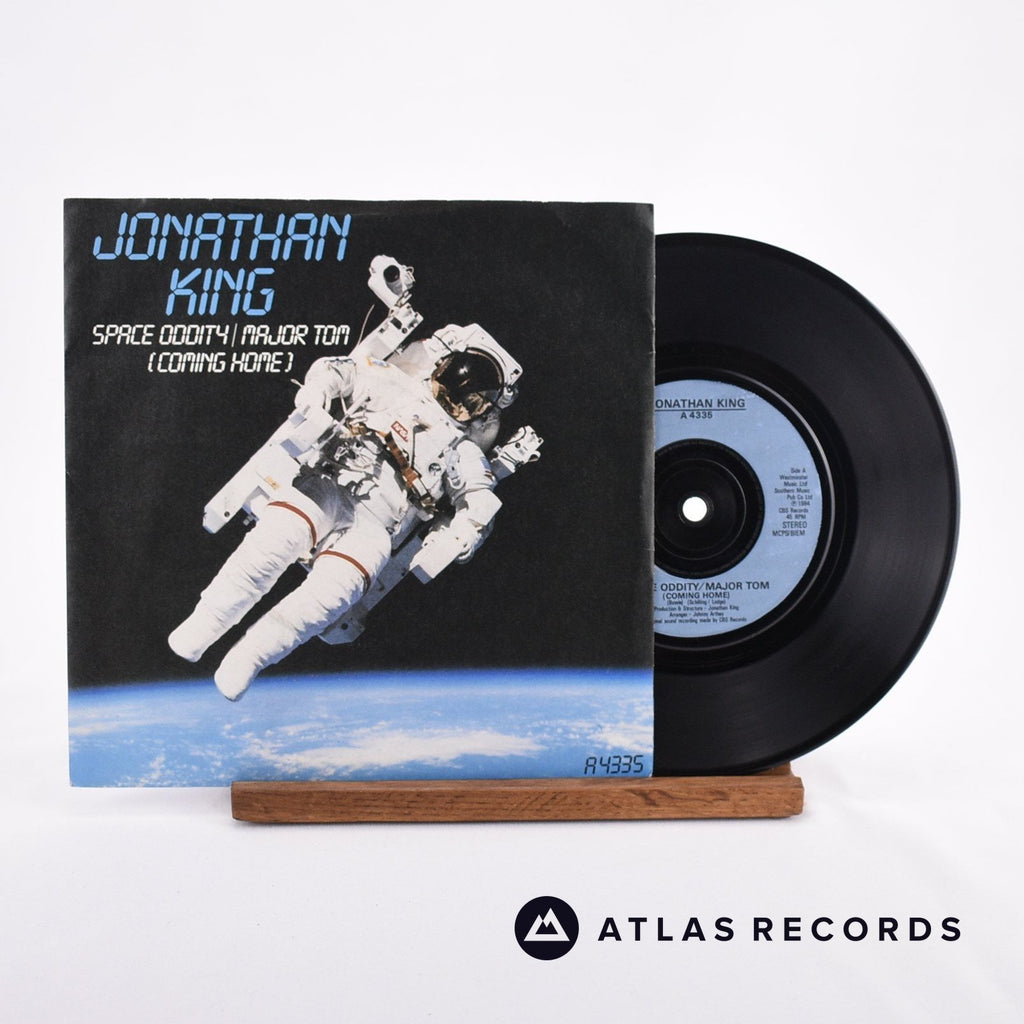 Jonathan King Space Oddity / Major Tom (Coming Home) 7" Vinyl Record - Front Cover & Record