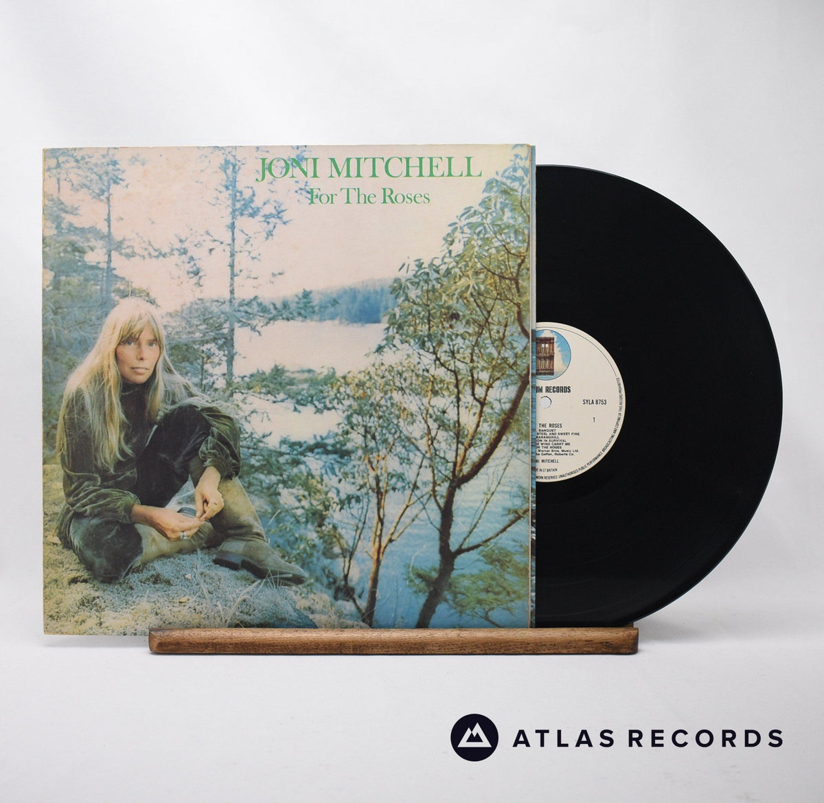 Joni Mitchell - For The Roses - Gatefold LP Vinyl Record - VG+/VG+ ...