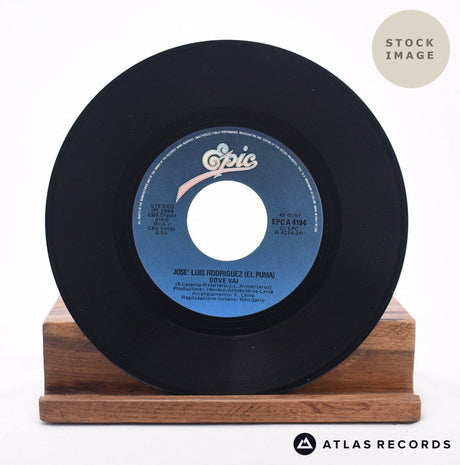 José Luis Rodríguez Due Come Noi 7" Vinyl Record - Record B Side