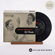 Joyce Grenfell Joyce Grenfell At Home 1958 Vinyl Record - Sleeve & Record Side-By-Side