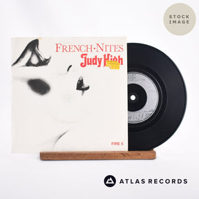 Judy High French Nites 7" Vinyl Record - Sleeve & Record Side-By-Side
