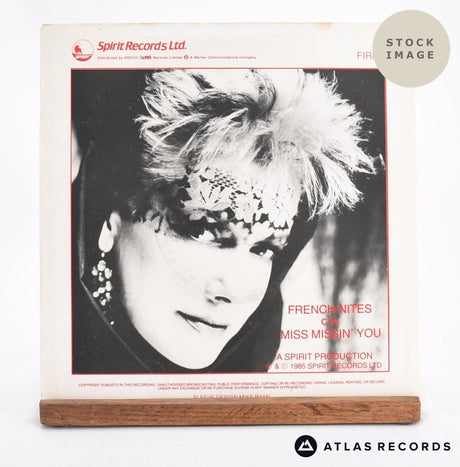 Judy High French Nites 7" Vinyl Record - Reverse Of Sleeve