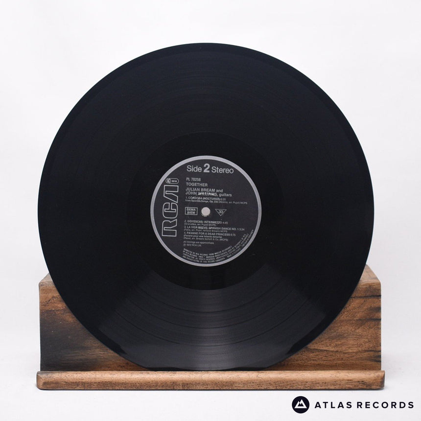 Julian Bream - Together - LP Vinyl Record - EX/VG+