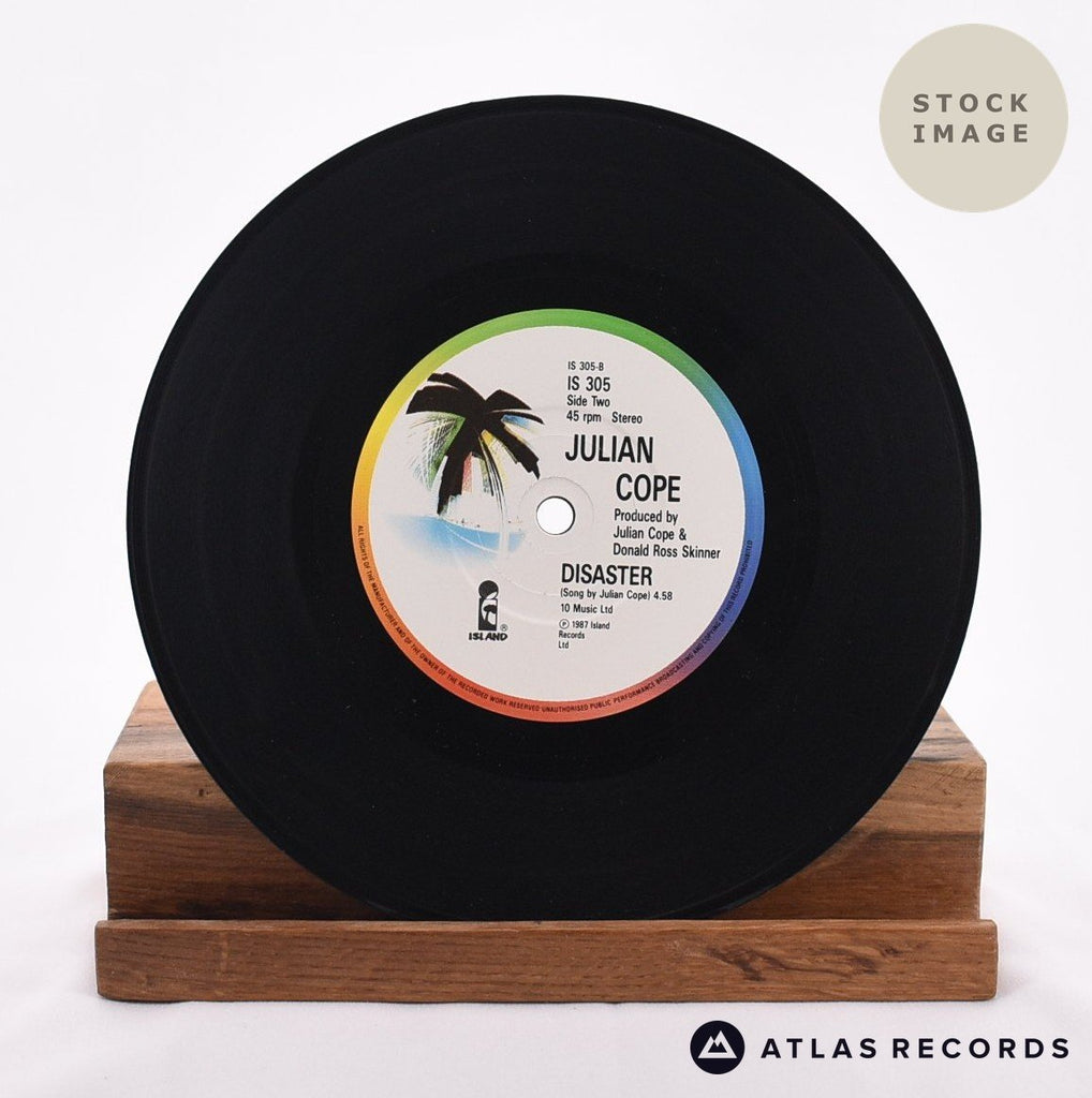 Julian Cope Trampolene 1981 Vinyl Record - Record B Side