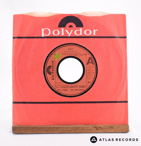Julie Covington O.K.? 7" Vinyl Record - In Sleeve