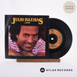 Julio Iglesias Amor 1983 Vinyl Record - Sleeve & Record Side-By-Side