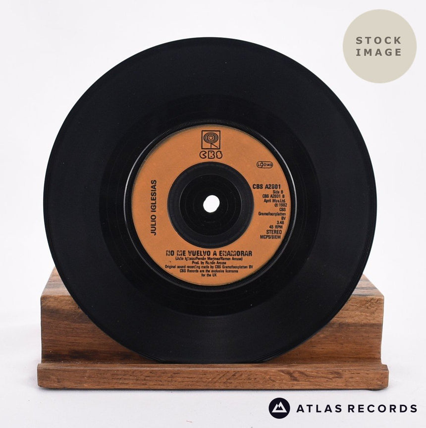 Julio Iglesias Amor 1983 Vinyl Record - Record B Side