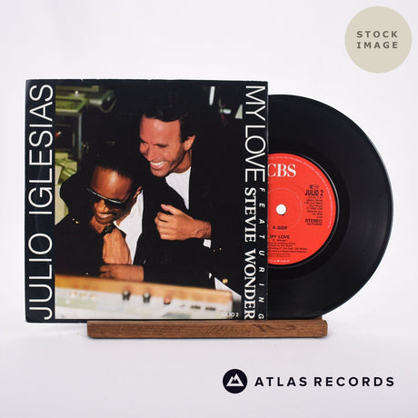 Julio Iglesias My Love Vinyl Record - Sleeve & Record Side-By-Side