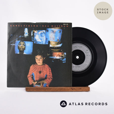 Karel Fialka Hey Matthew 7" Vinyl Record - Sleeve & Record Side-By-Side