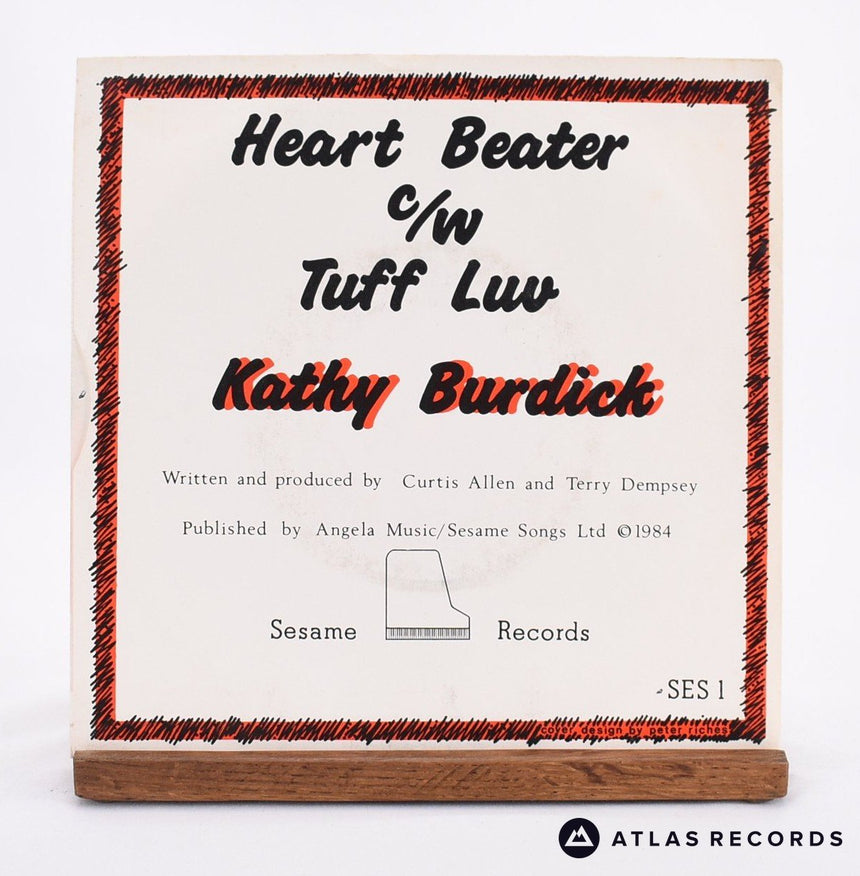 Kathy Burdick - Heart Beater - 7" Vinyl Record - EX/VG+