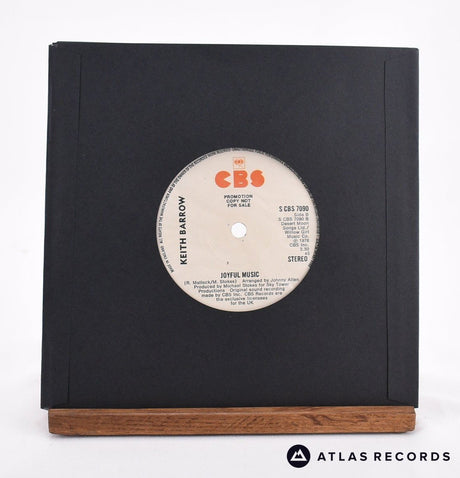 Keith Barrow - Turn Me Up - Promo 7" Vinyl Record - NM