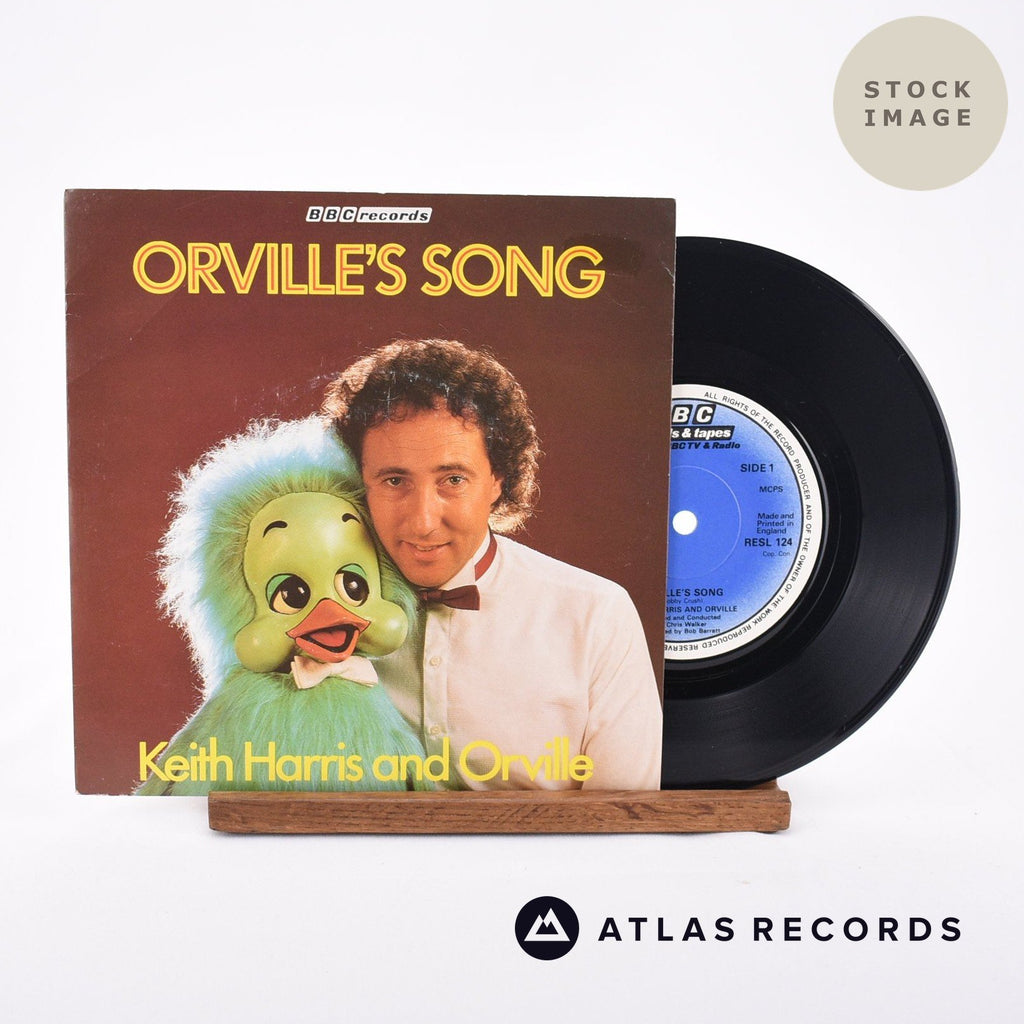 Keith Harris Orville's Song Vinyl Record - Sleeve & Record Side-By-Side
