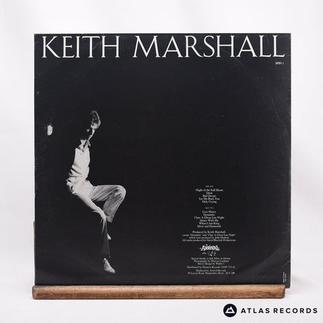 Keith Marshall - Keith Marshall - Lyric Sheet LP Vinyl Record - VG/EX