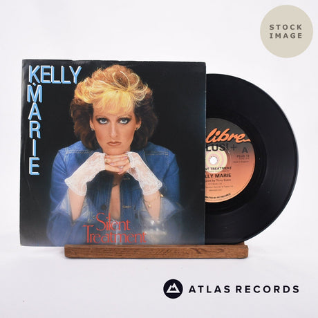 Kelly Marie Silent Treatment Vinyl Record - Sleeve & Record Side-By-Side