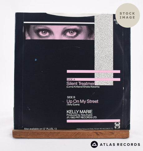 Kelly Marie Silent Treatment Vinyl Record - Reverse Of Sleeve