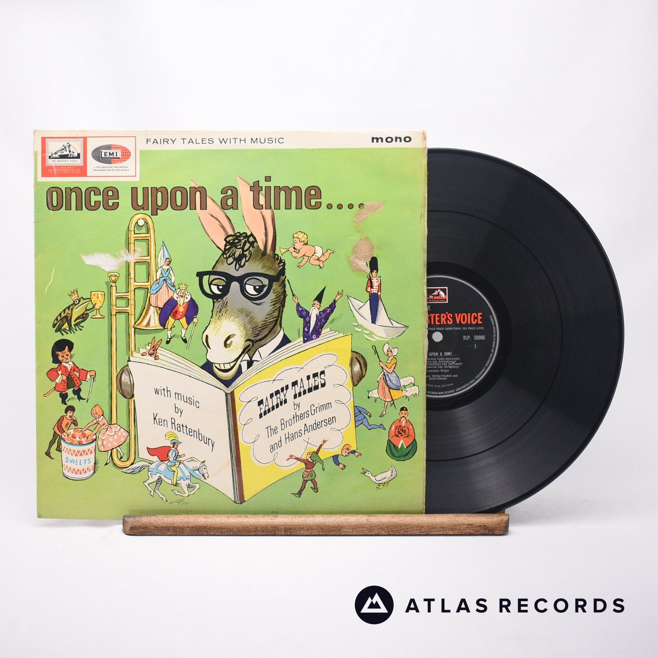 Ken Rattenbury Once Upon A Time LP Vinyl Record - Front Cover & Record