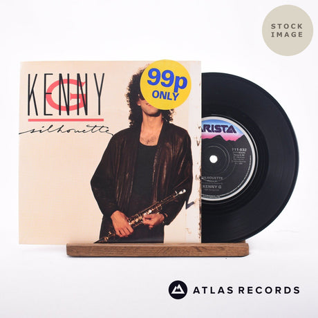 Kenny G Silhouette 7" Vinyl Record - Sleeve & Record Side-By-Side