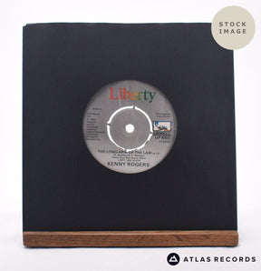 Kenny Rogers The Long Arm Of The Law 7" Vinyl Record - Sleeve & Record Side-By-Side