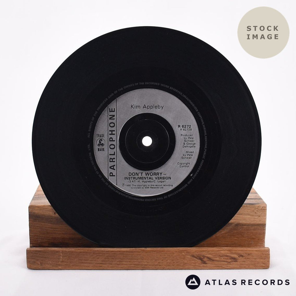 Kim Appleby Don't Worry Vinyl Record - Record B Side