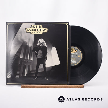 Kim Carnes Voyeur LP Vinyl Record - Front Cover & Record