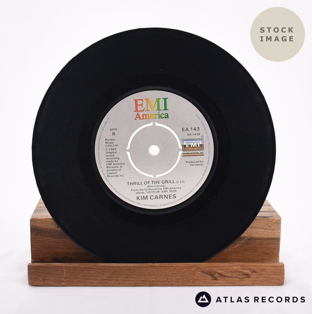 Kim Carnes Voyeur Vinyl Record - Record B Side