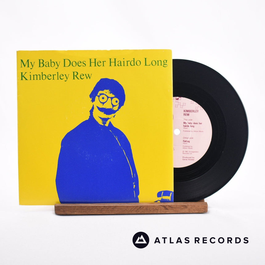 Kimberley Rew My Baby Does Her Hairdo Long 7" Vinyl Record - Front Cover & Record