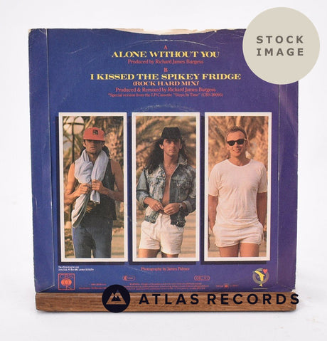 King Alone Without You Vinyl Record - Reverse Of Sleeve