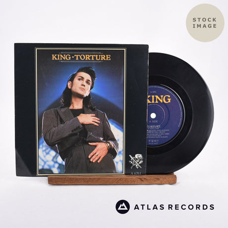 King Torture Vinyl Record - Sleeve & Record Side-By-Side