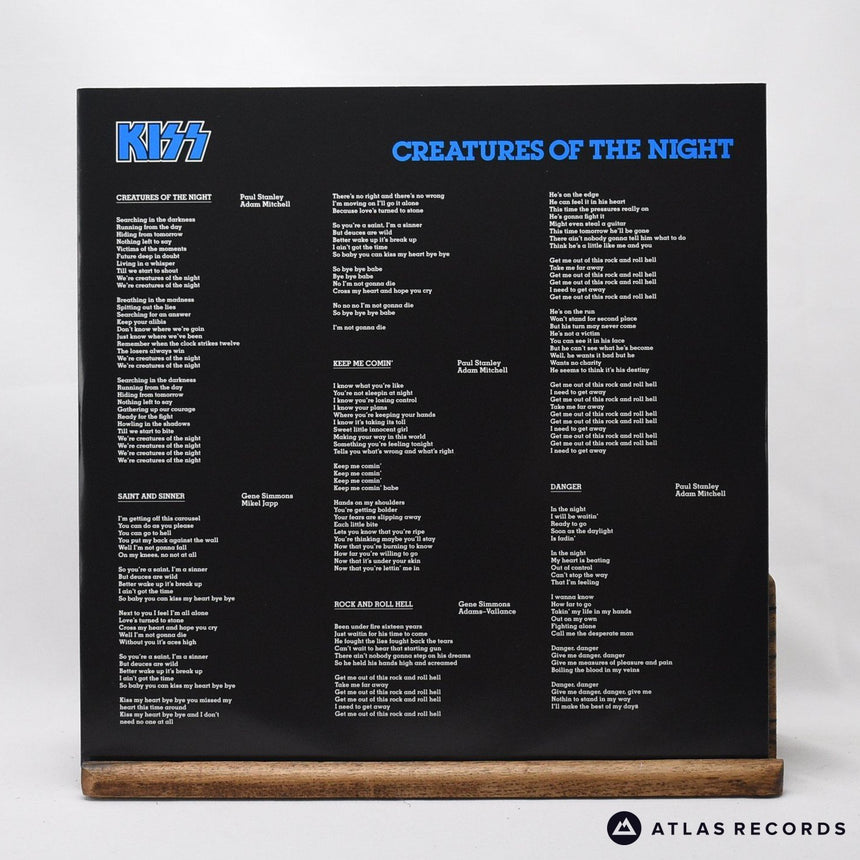 Kiss - Creatures Of The Night - 180 Gram LP Vinyl Record - NM/NM