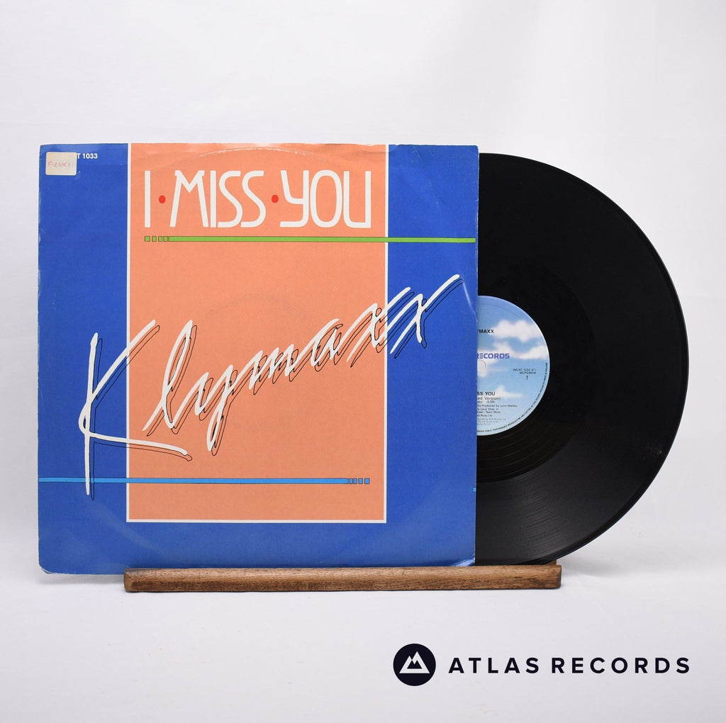 Klymaxx I Miss You 12" Vinyl Record - Front Cover & Record