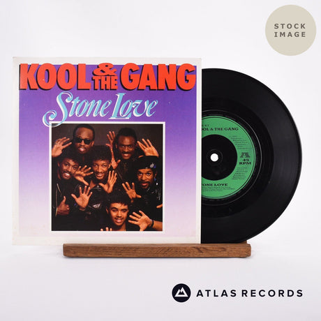 Kool & The Gang Stone Love Vinyl Record - Sleeve & Record Side-By-Side