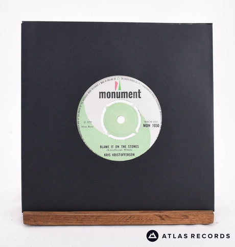 Kris Kristofferson Blame It On The Stones 7" Vinyl Record - In Sleeve