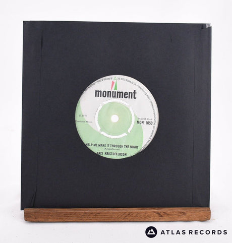 Kris Kristofferson - Blame It On The Stones - 7" Vinyl Record - VG+
