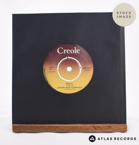 Krispie And Company Brazil 7" Vinyl Record - Sleeve & Record Side-By-Side