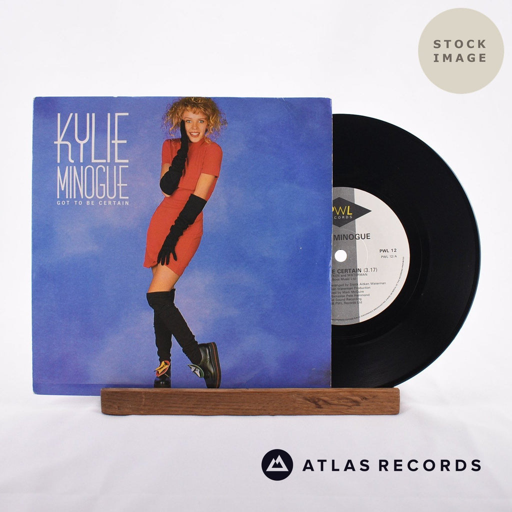 Kylie Minogue Got To Be Certain Vinyl Record - Sleeve & Record Side-By-Side